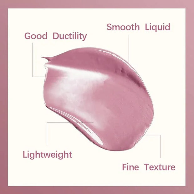 Erinde Liquid Cream Blush, Soft Dewy Face Blush, Natural Matte Finish Looking, Long-lasting Cheek Tint, Lightweight Blenda...