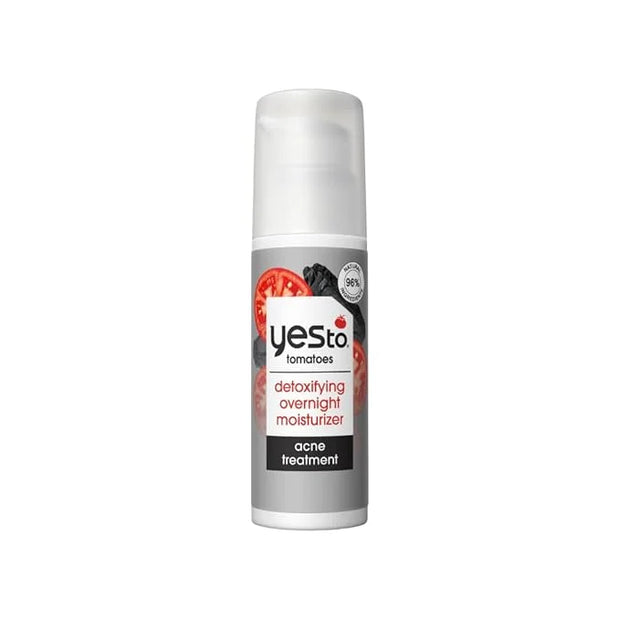 Yes To Tomatoes charcoel Set – Face Mask, Scrub & Cleanser, Moisterizer, Spot Treatment - Product Image