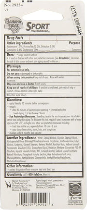 Banana Boat Sunscreen 30spf Carded, 1-Ounce Packages