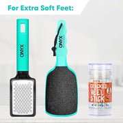Onyx Professional Cracked Heel Repair Balm Stick for Dry Cracked Feet Treatment, Orange Scent, 2 pack - Moisturizing Foot ...
