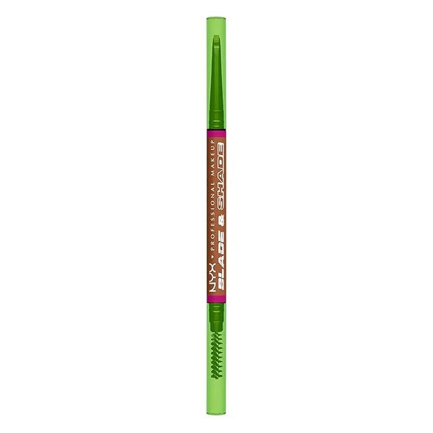 NYX PROFESSIONAL MAKEUP Blade & Shade Brow Pencil, Nano Mechanical Eyebrow Pencil, Up to 16HR Make Up Wear - Auburn - Prod...