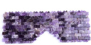 Natural Gemstone Jade Sleep Mask, Amethyst Eye Mask, Anti-Aging Hot or Cold Using Stone Eye Mask - Product Image
