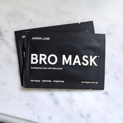 BRO MASK Under Eye Gel Pads: Cooling Eye Patches for Dark Circles and Puffiness | Anti Aging Hydrogel Eye Patch Set + Baku...