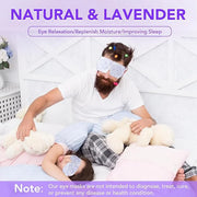 XPCARE 48 Pack Steam Eye Masks for Dry Eyes, Self Heated Steam Warm Eye Mask, Disposable Heated Eye Mask for Dark Circles,...