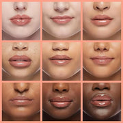 2 Colors Hydrating Plumping Lip Glow Oil,Moisturizing Lip Oil Gloss Transparent Glossy Lip Gloss Primer Lip Tint for Lip C...