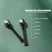 2 PCS Portable Eye Serum Cream Applicator Eyes Massage Tool, Can Be Used As Eyes Cream Spoon, Reduce Eye Swelling Flannel ...