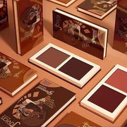 Juvia's Place Bronzed Duo Bronzer Tan - Soft Matte Bronzer, Contour Powder, Long-Wearing & Buildable Bronzing Powder - Sui...