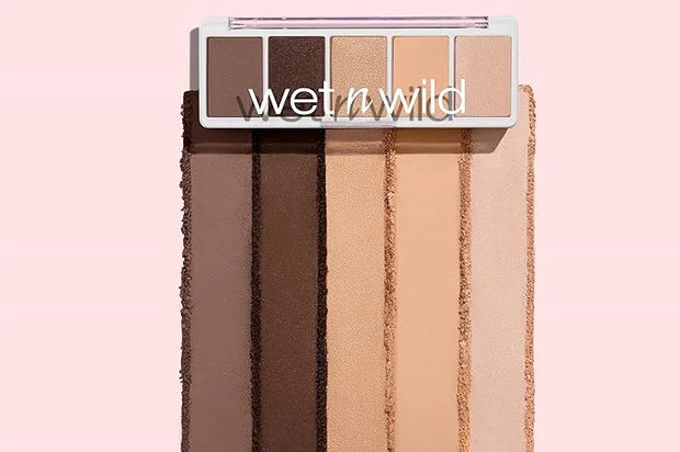 wet n wild Color Icon Eyeshadow Makeup 5 Pan Palette, Matte, Shimmer, Metallic, Long Wearing, Rich Buttery Pigment, Cruelt...