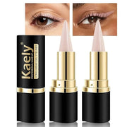 Kaely 2Pcs Dark Nude Gel Eyeliner Pencil, Natural Cream Eye Liner Waterproof Smudge Proof, Matte Waterline Eyeliner Eyesha...