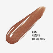 Rimmel London Stay Glossy, 455 Penny To My Name, Lip Gloss, Non-Sticky, Color and Shine, Up To 6-Hour Wear, Precise Applic...