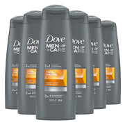 DOVE MEN + CARE Fortifying 2 in 1 Shampoo and Conditioner for Resilient and Thicker Hair Thick and Strong with Caffeine He...