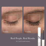 NULASTIN Eyelash Serum & Brow Serum - Lash & Brow Dual System - Eyebrow & Eyelash Enhancing Serums with Keratin & Peptides...