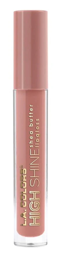 L.A. COLORS High Shine Shea Butter Lip Gloss, Sensual, 0.14 Oz (CLG948) (Pack of 4) - Product Image