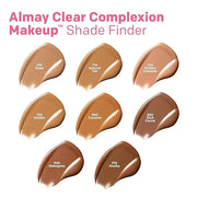 Almay Clear Complexion Acne Foundation Makeup with Salicylic Acid, Medium Coverage, Soft Matte Finish, Hypoallergenic, Cru...