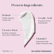 MEDIX Fragrance Free Retinol Body Lotion Crepey Skin Care Treatment | Firming Body & Face Moisturizer | Anti Aging Retinol...