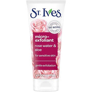St. Ives Gentle Smoothing Face Scrub Our Gentlest Scrub Yet Rose Water and Aloe Vera Made with 100 percent Natural Exfolia...