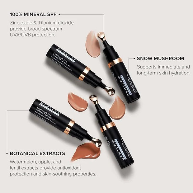 DRMTLGY Dark Circles Bundle - Medium: Luminous Eye Corrector SPF 41 & HPR Eye Cream - Product Image
