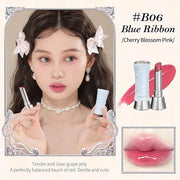 Flower Knows Violet Strawberry Rococo Glitter Lip Gloss G02 Rasberry Booze+Swan Ballet Shine Solid Lip Gloss Stick B06 Blu...