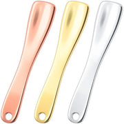 3 Pcs Facial Spatula Sticks Mini Metal Makeup