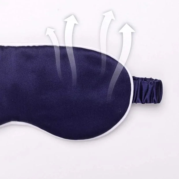 Silk Sleep Mask Light Blocking Luxury 100% Mulberry 19mm Silk Eye Mask Eye Cover Blindfold Ultra Soft Light & Comfy Anti A...