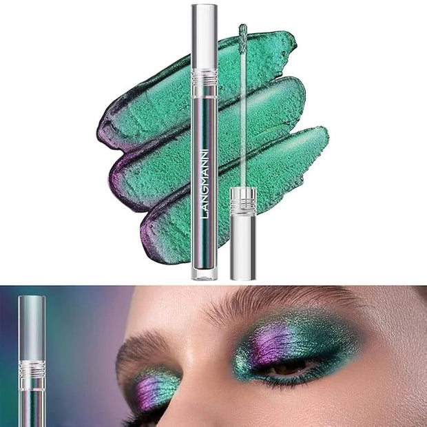 Jolilab Metallic Liquid Chameleon Eyeshadow, Multi-Dimensional Eye Looks, Long-lasting Holographic Glitter Multichrome Eye...