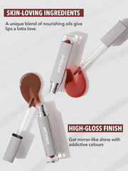 SHEGLAM Glaze Daze Lip Gloss Shiny Tinted Lip Gloss High Gloss Finish Plumping Lip Care Nourishing Not Easy to Fade Liquid...
