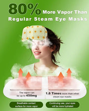 30 Packs Steam Eye Mask Chamomile, Heated Eye Masks Relaxing Gifts for Women Soothing Eye Fatigue Hot Sleep Mask, Warm Eye...