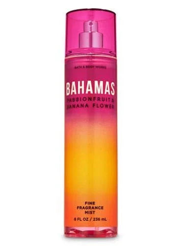 Bath and Body Works - Bahamas Passionfruit & Banana Flower - Fine Fragrance Mist and Ultra Shea Body Cream - Full Size –20...