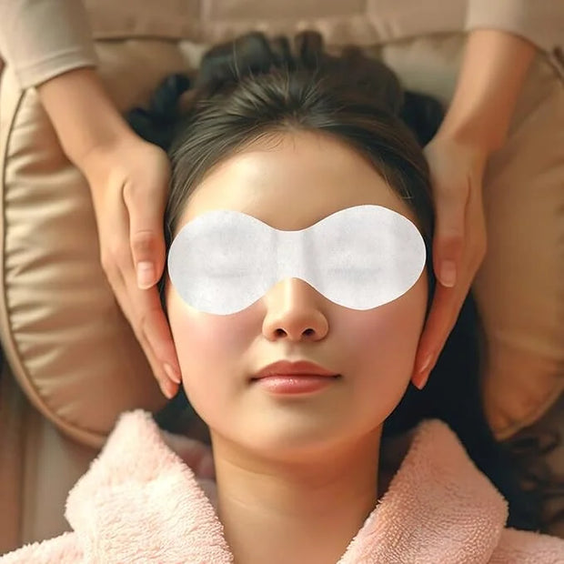 100 Sheets Disposable Non Woven Eye Care, Cotton Eye Mask Paper Paper Facial Eyes Pads Spa DIY Clear Eyes Mask Papers Beau...