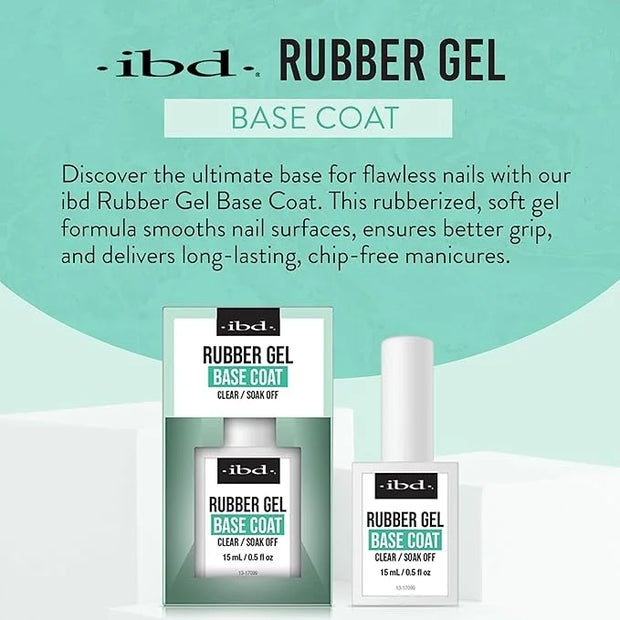 IBD Rubber Gel Base Coat 0.5 oz - Product Image