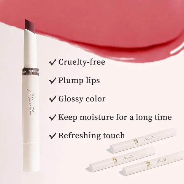 Glow Lips 02 Dramatic Berry, Lip Plumper, Long Lasting, Moisture, Glow - Product Image