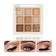 Boobeen Nude Eyeshadow Palette - Matte and Shimmer Makeup, Highly Pigmented Creamy Eye Shadow Powder, Create a Neutral Eye...