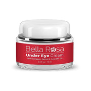 Bella Rosa Anti-Aging Under Eye Cream for Dark Circles, Puffiness, and Wrinkles - Hydrating Formula with Collagen and Reti...