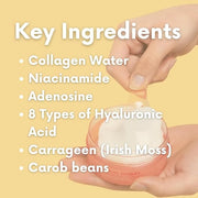 KOCOSTAR Hydrogel Eye Patches with Low Molecular Weight Norwegian Bio-Collagen, Reduces Dark Circles and Wrinkles, Under E...