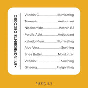 Medix 5.5 Vitamin C Cream Brightening Body Lotion & Face Moisturizer | Anti Aging Vitamin C Lotion For Women & Men Helps S...