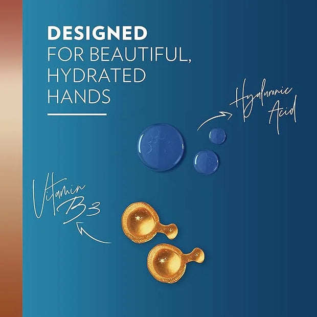 Vaseline Intensive Care Hand Crème Moisturizer for Dry Hands Hydra Replenish Made with hyaluronic acid, vitamin B3, and co...