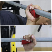 1 Pair Barbell Bench Press Grips Fat Bar - Product Image