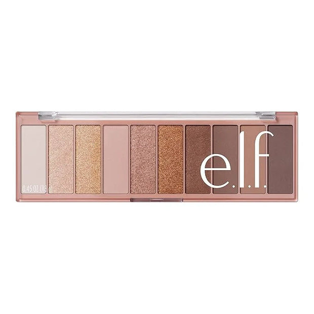 e.l.f. Perfect 10 Eyeshadow Palette, Ten Ultra-pigmented Neutral Shades, Blendable Formula, Vegan & Cruelty-free, Need It ...