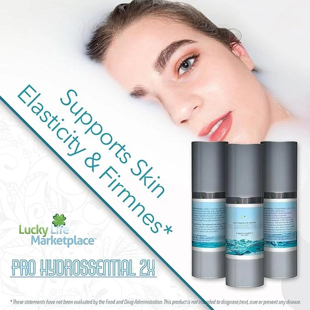 Pro Hydrossential 2x Serum - Anti Aging Eye Serum - Help Improve Dark Circles, Puffy Eyes, Wrinkles, & Eye Bags - Exfoliat...