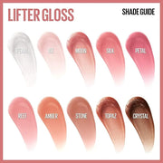Maybelline New York Maybelline Lifter Gloss Lip Gloss Makeup With Hyaluronic Acid, Heat, 0.18 Fl. Ounce, 014 Heat, 0.18 fl...