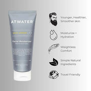 ATWATER Skin Armor Men's Face Moisturizer with Niacinamide and Licorice Root, for all Skin Types - Oily, Dry, Combination ...