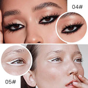 Kaely 2Pcs Black White Gel Eyeliner Pencils Set,Waterproof Eye Liner Pen,Cat Eye Stencil Cat Face Makeup,Eye Black Eyeshad...
