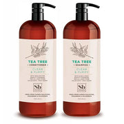 Soapbox Tea Tree Shampoo and Conditioner Set, Scalp Balancing with Tea Tree Oil, Jojoba Oil, Aloe and Shea Butter to Clean...