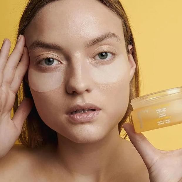 Trésor Solaire - Soothing Under Eye Patches - Soothing & Strengthening - With Vitamin E & Arnica - Brightening, Firming & ...