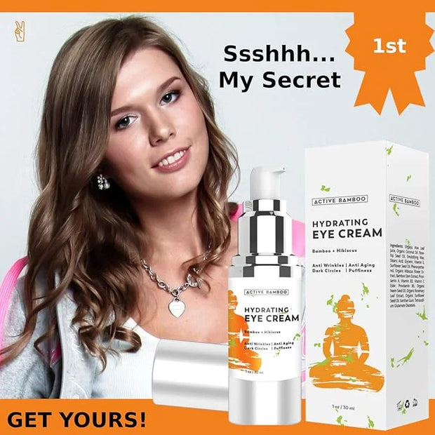 Anti Aging Eye Cream Dark Circles Wrinkles Eye Bags Fine Lines Puffiness. Best Anti Aging Eye Cream Moisturizer for Wrinkl...