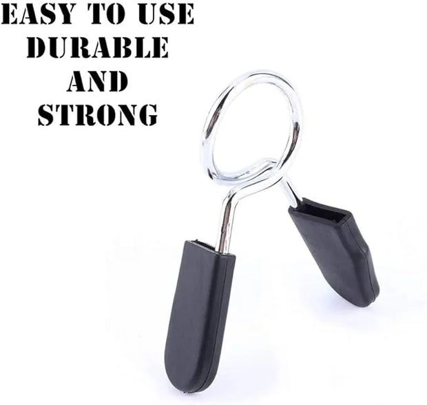 3 Pieces Barbell Spring Clip Weight Bar Clips - Product Image