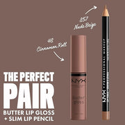NYX PROFESSIONAL MAKEUP Butter Gloss Brown Sugar, Non-Sticky