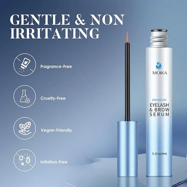 Eyelash Growth Serum, Makes Lashes Longer and Thicker, Suitable for Sensitive Eyes, For Natural Eyelashes, Extensions and ...