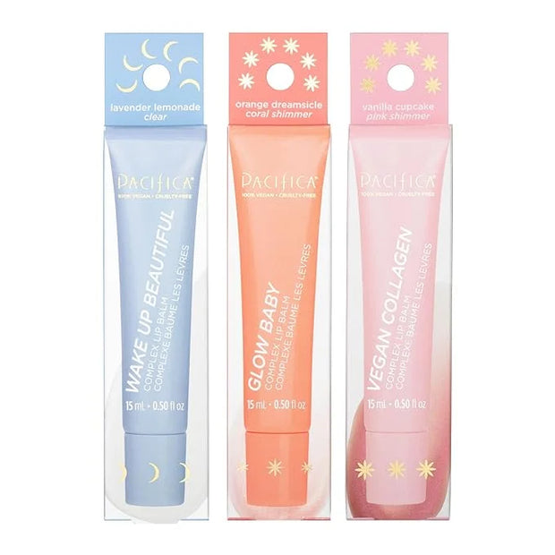 Pacifica Beauty Complex Lip Balm Trio oz