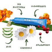 Eye Cream - Hyaluronic Acid and Nordic Berry Infused Eye Cream - Under Eye Cream for Reducing Dark Circles and Fine Lines ...